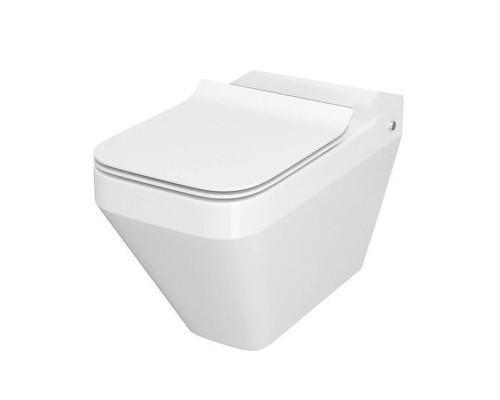 Унітаз компакта Cersanit CREA 010/020 SQUARE з сидінням дюропл SLIM LIFT (без бачка)