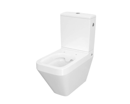 Унітаз компакта Cersanit CREA 010/020 SQUARE з сидінням дюропл SLIM LIFT (без бачка)