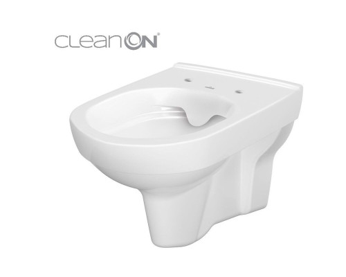 CET Cersanit 794 CITY NEW CLEAN ON підвісний з кришкою дюропласт ліфт SLIM