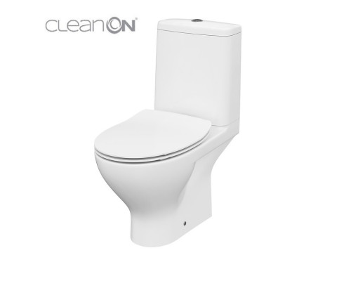 Компакт Cersanit 667 MODUO CLEAN ON 011 3/5 з кришкою дюропласт SLIM WRAP LIFT