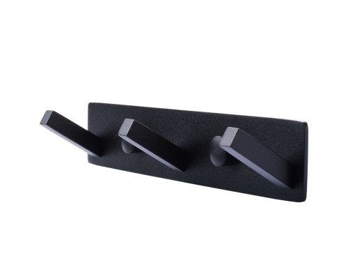 Планка з гачками TOPAZ TKB 9385-3-BL чорна