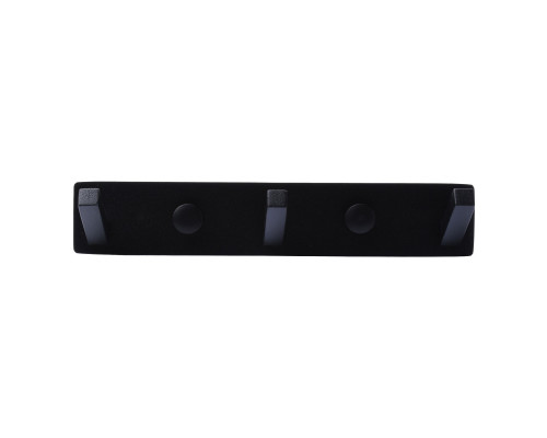 Планка з гачками TOPAZ TKB 9385-3-BL чорна