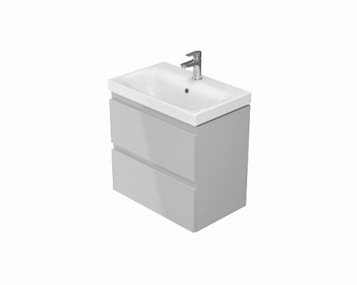 CET B03 MODUO SLIM шафка з умивальником MODUO SLIM 50 сіра