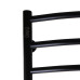 Рушникосушарка UNIO LDE W 1200-500-12 BLK Драбинка Дуга Еліт вода чорна