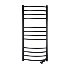 Рушникосушарка UNIO LDE ER 1200-500-12 BLK Драбинка Дуга Еліт електро чорна