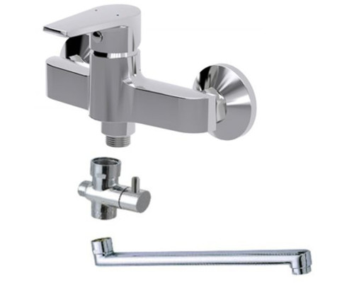 Змішувач для ванни та душу Cersanit VERO LONG SPOUT