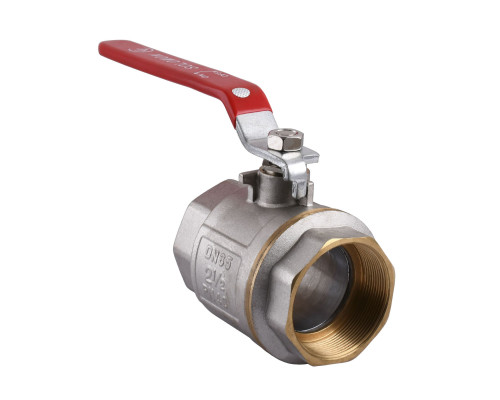 Кран кульовий прямий SOLOMON 2 1/2″ ВВ КР PN40 В1001
