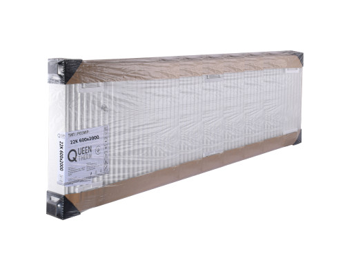 Радіатор сталевий 22/600х2000 бок QUEEN THERM (KORAD)
