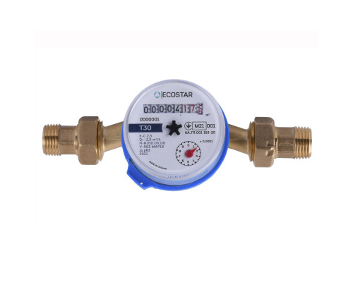 Лічильник холодної води ECOSTAR DN15 1/2″ L110 E-C 2,5