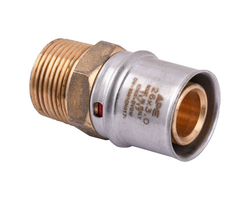 Муфта із зовнішньою різьбою прес APE ITALY AP 101 3/4″х26