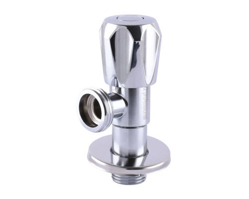 Кран вентильний кутовий Professional 1/2″X3/4″ NV-QP999