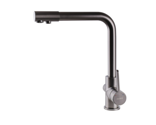 Змішувач для кухні під осмос Globus Lux LAZER GLLR-0444-11-GRAPHITE