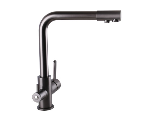 Змішувач для кухні під осмос Globus Lux LAZER GLLR-0444-11-GRAPHITE