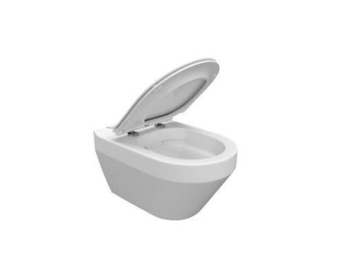 CET Cersanit В216 CREA CLEAN  ON OVAL підвісний з кришкою дюропласт ліфт SLIM PL