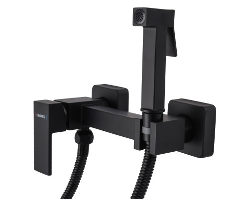 Змішувач гігієнічний Globus Lux  Niagara GLN-5-106MIX-BB