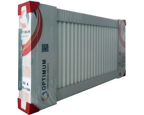 Радіатор сталевий 22/600x500 низ-справа/бок TERRA Teknik (без клапана INNER)