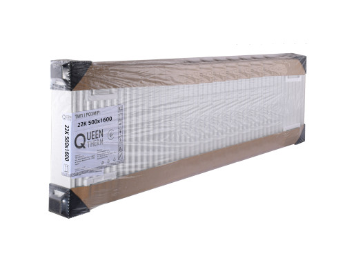 Радіатор сталевий 22/500х1600 бок QUEEN THERM (KORAD)