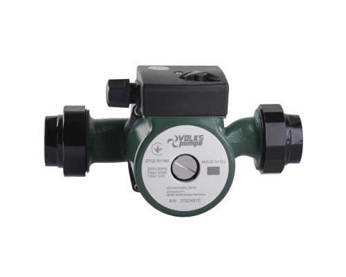Насос циркуляційний VOLKS pumpe  ZP32/8 180мм + гайки