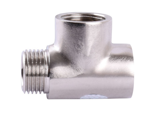 Трійник SOLOMON  1/2″ ВВЗ  никель 8202