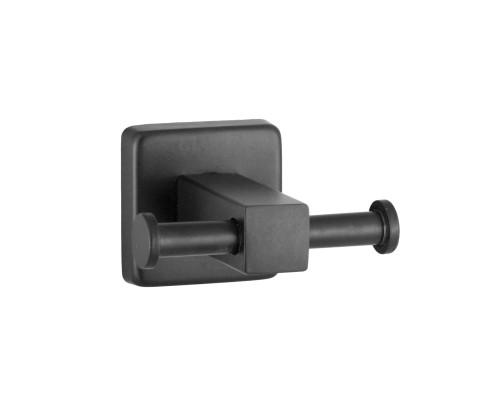 Гачок подвійний Globus Lux BQ9412 чорний матовий SUS304