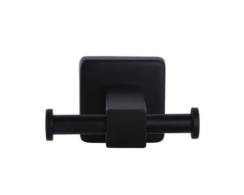 Гачок подвійний Globus Lux BQ9412 чорний матовий SUS304