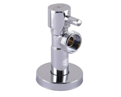Кран напівобертовий кутовий SOLOMON 1/2″х1/2″ Lazer 7076 ( 2 ШТ)