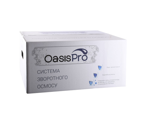 Система зворотного осмосу OasisPro, насос + ПЛАСТ. бак, мінералізатор, блок керування BSL02M-RO-75