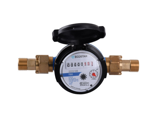 Лічильник холодної води ECOSTAR DN15 1/2″ E-D R160