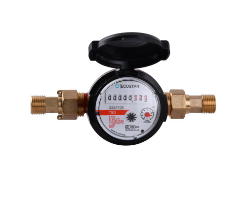 Лічильник гарячої води ECOSTAR DN15 1/2″ E-D R160