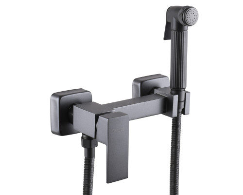 Змішувач гігієнічний Globus Lux Niagara  GLN-5-106MIX-Graphite