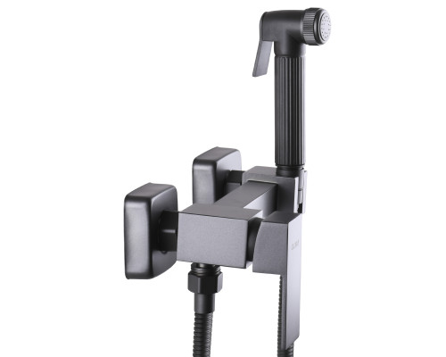 Змішувач гігієнічний Globus Lux Niagara  GLN-5-106MIX-Graphite