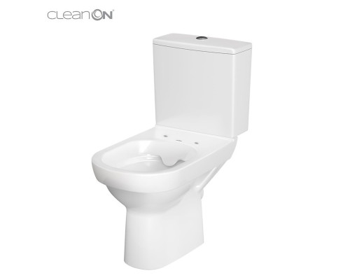 Компакт Cersanit 602 CITY NEW CLEAN ON 011 3/5 з кришкою дюропласт ліфт