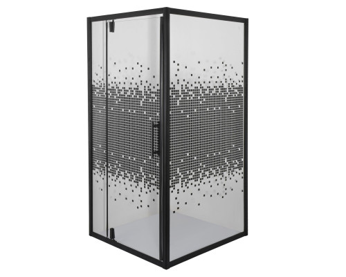 Душова кабіна квадратна без піддона MORAVA N90TB.Mosaic (N90B.Mosaic) BRAVO (1уп.)