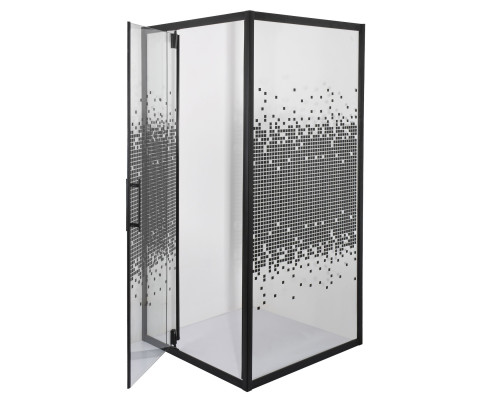 Душова кабіна квадратна без піддона MORAVA N90TB.Mosaic (N90B.Mosaic) BRAVO (1уп.)