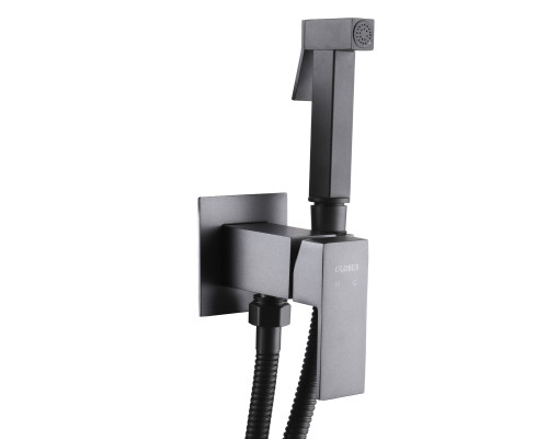 Змішувач гігієнічний Globus Lux  Milano GLM-0-106MIX-Graphite