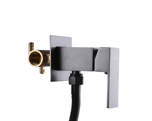 Змішувач гігієнічний Globus Lux  Milano GLM-0-106MIX-Graphite