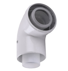 Коліно 90 градусів, d=60/100 mm CE.00.34 C Конденсаційне