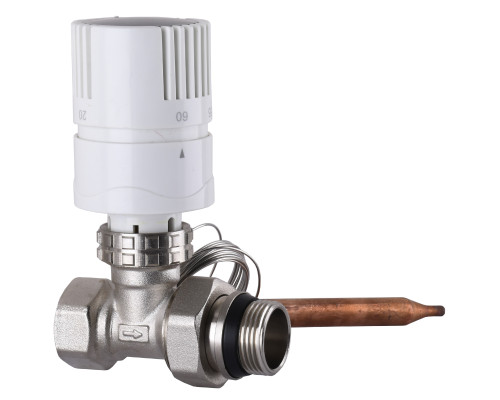 Вузол пiдмiшування з термоголовкою ECO 01A-4 3/4″х3/4″ прямий