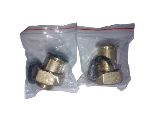 Комплект штуцерів 1″Вх3/4″З латунний LR543L OPTIMUM