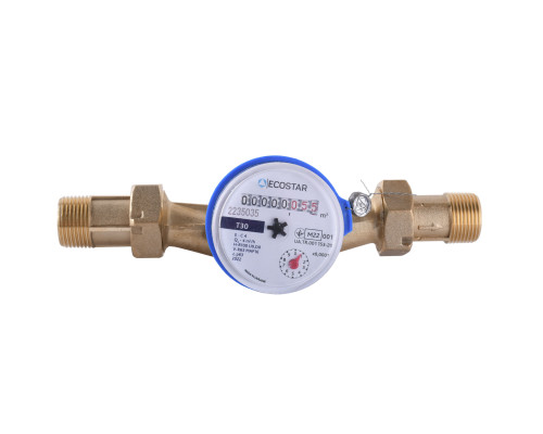 Лічильник холодної води ECOSTAR DN20 3/4″  L130 E-C 4,0