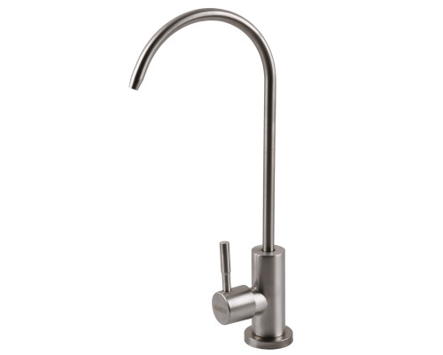 Кран для зворотнього осмосу Globus Lux ALPEN SBT1-55M-00 моно SUS304. Нержавійка з Quick Fitting