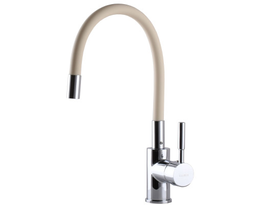 Змішувач для кухні Globus Lux LAZER GLLR-0203S-BEIGE