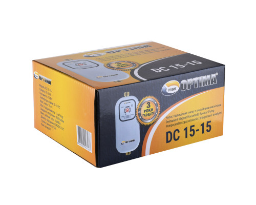 Насос підвищення тиску Optima Prime DC 15-15 AUTO