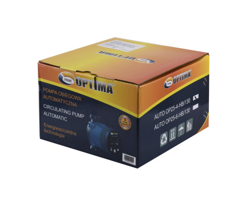 Насос циркуляційний енергоощадний  Optima PRIME OP25-40AUTO 130мм + гайки
