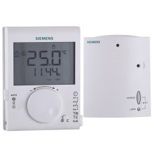 Кімнатний термостат Siemens RDJ100 RF / SET програмований бездротовий
