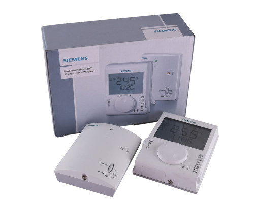 Кімнатний термостат Siemens RDJ100 RF / SET програмований бездротовий