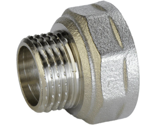 Перехідник редукційний 3/4″х1/2″ВЗ нікельований А0603А(нк)