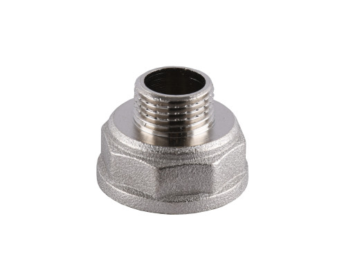 Перехідник редукційний 1″х1/2″ВЗ нікельований А0602А(нк)