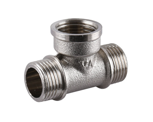 Трійник 1/2″ЗВЗ нікельований А0215А(нк)