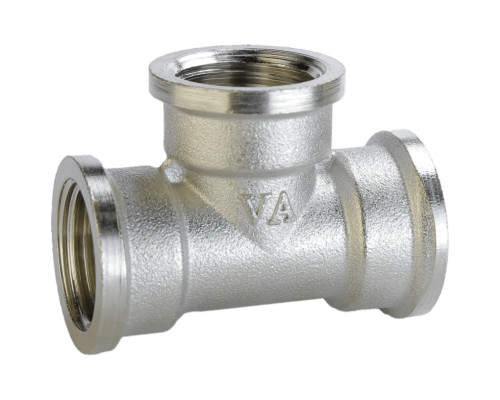 Трійник 1/2″ВВВ нікельований А0242-1А(нк)